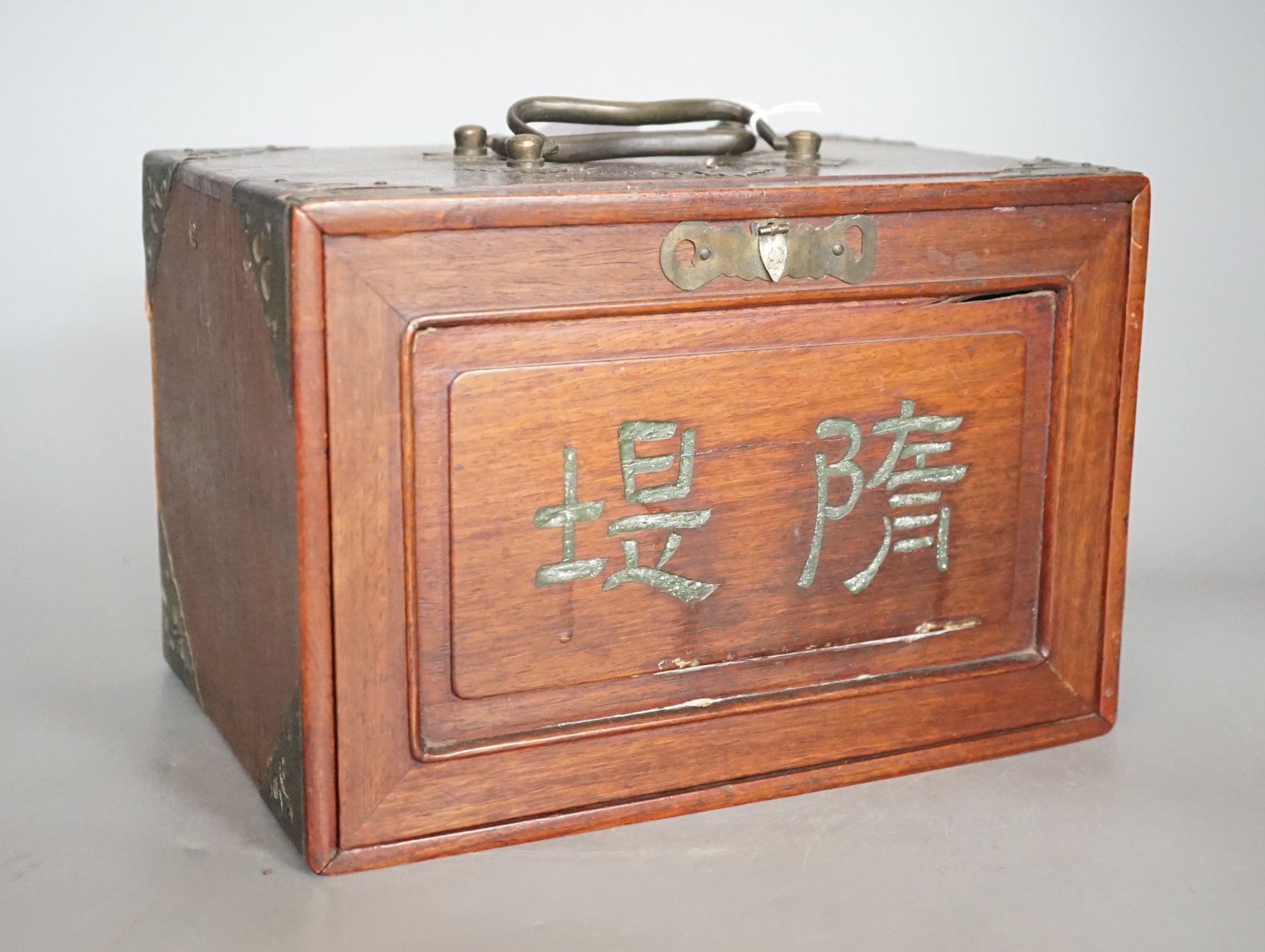 An early 20th century mahjong set